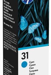 HP INC. HP 31 70ML CYAN ORIGINAL INK BOTTLE