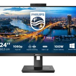 PHILIPS 23,8  USB-C DOCKING MONITOR,IPS1920X1080 WEBCAM