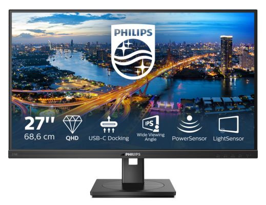 PHILIPS 27 IPS USB-C DOCKING 2560*1440, 75 HZ, 350CD/M2