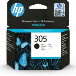 HP INC. HP 305 BLACK ORIGINAL INK CARTR.
