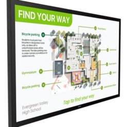 PHILIPS 55  UHD, 500cd 24/7 land/port, PCAP, touch