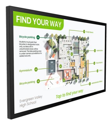 PHILIPS 55 UHD, 500cd 24/7 land/port, PCAP, touch