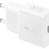 SAMSUNG TRAVEL ADAPTER 25W INGRESSO TYPE-C(W/O CABLE)WHITE