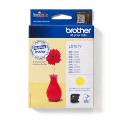 BROTHER INK GIALLO - LC-121Y - 300 PAGINE
