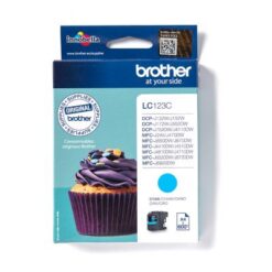 BROTHER INK CIANO - LC-123C - 600 PAGINE