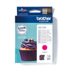 BROTHER INK MAGENTA - LC-123M - 600 PAGINE