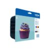 BROTHER KIT 4 CARTUCCE - LC-123VALBP - 600 PAGINE