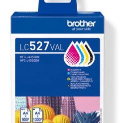 BROTHER KIT 4 INK - LC-527VAL - 1.300P BK E 900P CMY