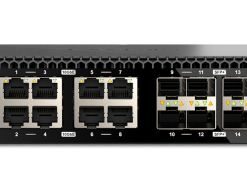 QNAP 16 PORTS SWITCH 8X10GB SFP+, 8X10GB RJ45