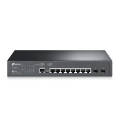 TP-LINK SWITCH GIGABIT L2 8 PORTE CON 2 SLOT SFP COMBO