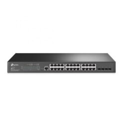 TP-LINK 24-PORT GIGABIT L2+ MANAGED SWITCH WITH 4 SFP SLOT