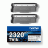 BROTHER BUNDLE DI 2 TONER NERO - 2.600 PAGINE/CAD.