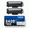 BROTHER BUNDLE DI 2 TONER NERO - 3.000 PAGINE/CAD.