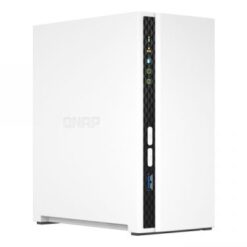 QNAP 2 BAY ARM 4C 2.0GHZ   2 X SATA 3.5  2.5   2GB RAM