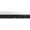 QNAP 4BAY 1U SHORT DEPTH 12 RACK NAS, CELERON 4CORE 8GB