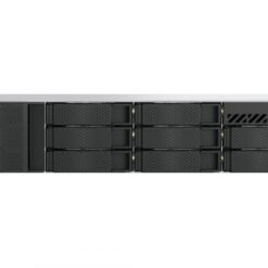 QNAP 8-BAY SHORT DEPTH RACKMOUNT NAS, INTEL ATOM C5125