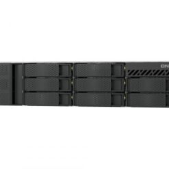 QNAP 8-BAY SHORT DEPTH RACKMOUNT,INTEL ATOM C5125 2XPSU