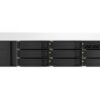 QNAP 8BAY SHORT DEPTH RACKMOUNT NAS INTEL 4C 8GB RAM