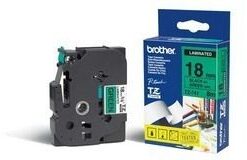 BROTHER LAMINATO DA 18 MM  8 M  NERO VERDE