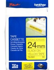 BROTHER LAMINATO CON ADESIVO RESISTENTE DA 24 MM  8 M  NE