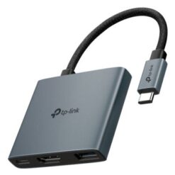 TP-LINK USB TYPE-C 3-PORT HUB, 1 × USB-C CONNECTOR,1 × HDM
