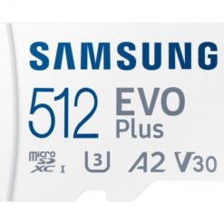 SAMSUNG MICRO SDXC EVO PLUS 512GB U3, V30, A2