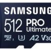 SAMSUNG 512GB SAMSUNG MICROSD PRO ULTIMATE U3 V30 A2