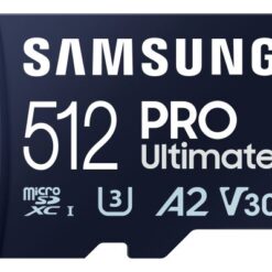 SAMSUNG 512GB SAMSUNG MICROSD PRO ULTIMATE U3 V30 A2